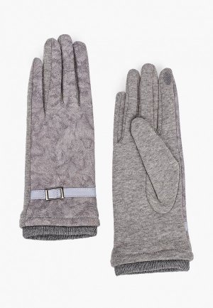 Перчатки Flioraj. Цвет: серый