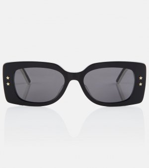 Солнцезащитные очки DiorPacific S1U в квадратной оправе , черный Dior Eyewear