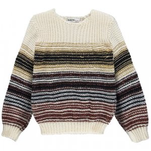 Пуловер MEK. Цвет: коричневый