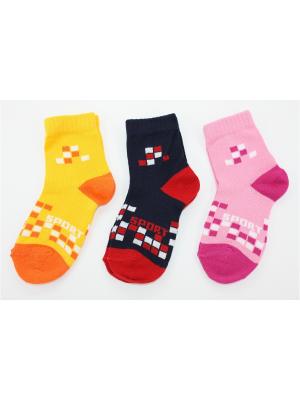 Носки детские Гамма. Цвет: желтый, розовый, синий