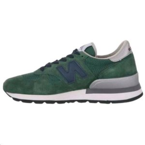 Кроссовки унисекс зеленого цвета 990v1 Made In USA Серые M990GB New Balance