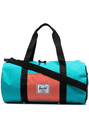 Дорожная сумка с нашивкой-логотипом Herschel Supply Co.. Цвет: синий