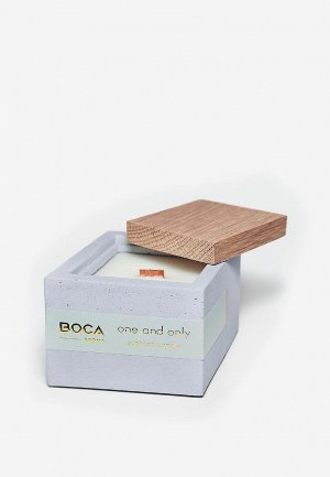 Свеча ароматическая Boca Aroma One and Only. Цвет: серый