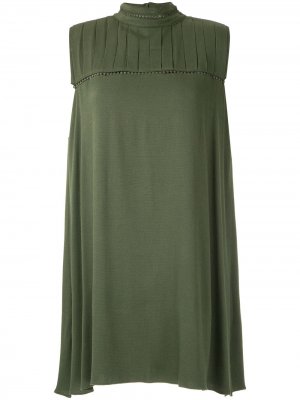 Платье Hagia со складками Olympiah. Цвет: зеленый
