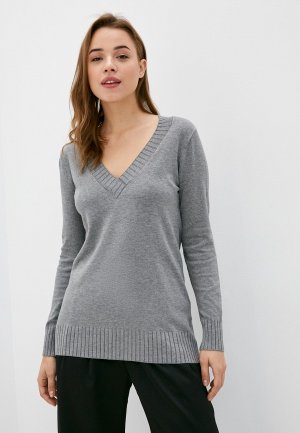 Пуловер Tezenis. Цвет: серый