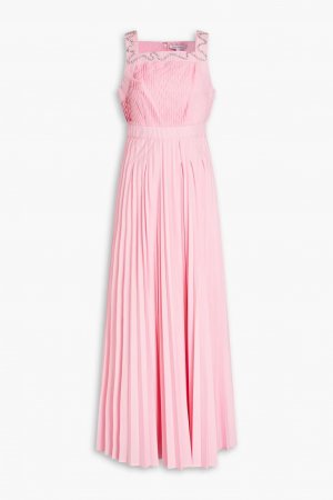 Платье макси Peta со складками и декором , розовый Rachel Gilbert