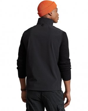 Утепленный жилет Water-Repellant Stretch Softshell Vest, цвет Polo Black Ralph Lauren