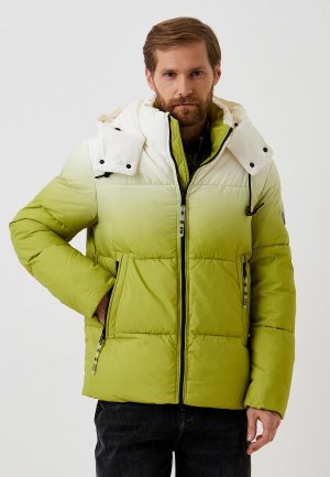 Куртка утепленная Urban Fashion for Men. Цвет: зеленый