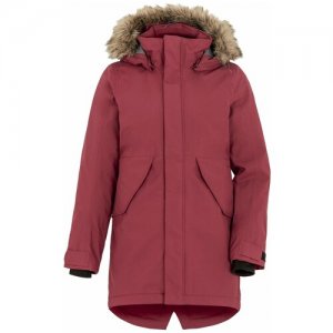 Куртка для девушки Lissabon 503471 ,Цвет (446) красный бархат, Рост 170 Didriksons