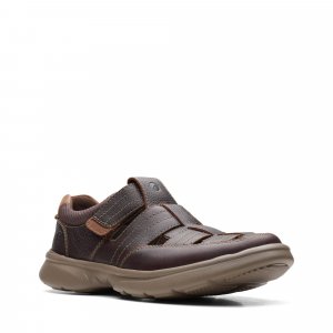 Мужские сандалии (Bradley Cove 26165268), коричневые Clarks. Цвет: коричневый