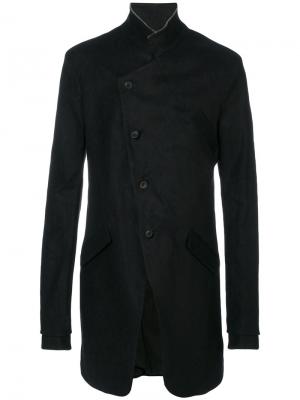 Однобортное пальто Lost & Found Ria Dunn. Цвет: чёрный