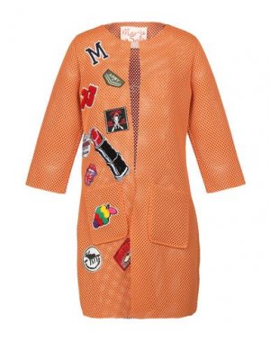 Легкое пальто MARIA DI SOLE. Цвет: оранжевый