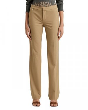 Прямые брюки со средней посадкой , цвет Tan/Beige Ralph Lauren