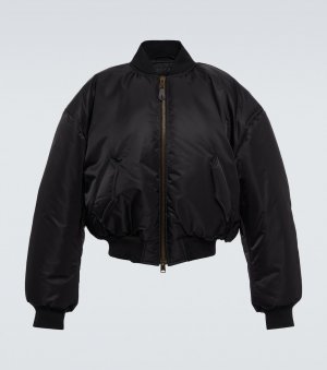 Утепленная куртка-бомбер из нейлона , черный Balenciaga