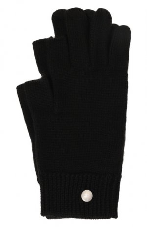 Шерстяные перчатки Rick Owens. Цвет: чёрный