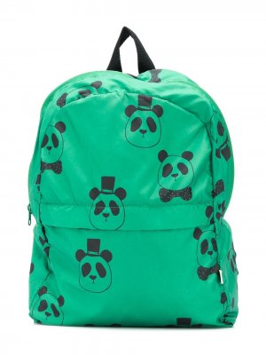 Рюкзак с принтом Mini Rodini. Цвет: зеленый