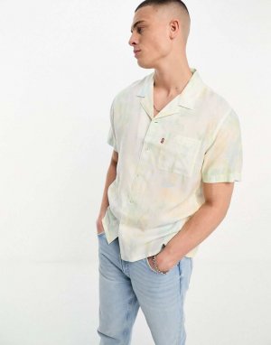 Разноцветная рубашка с короткими рукавами и принтом Levi's Sunset Camp Levi's