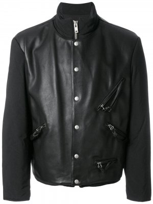 Классическая куртка-бомбер Maison Margiela. Цвет: черный