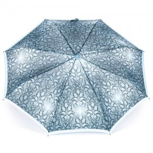 Зонт , голубой, бирюзовый Airton. Цвет: бирюзовый/голубой