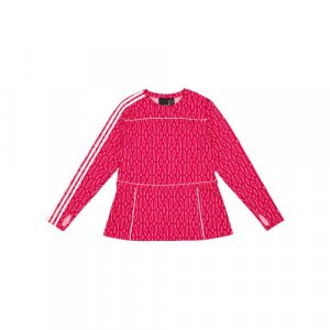Топ x IVY PARK, размер 4X NUM, розовый adidas. Цвет: розовый