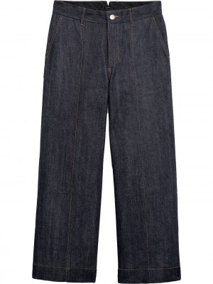Широкие джинсы Mackintosh. Цвет: синий