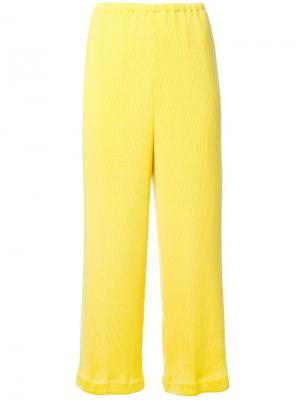 Укороченные брюки Taro Horiuchi. Цвет: жёлтый и оранжевый