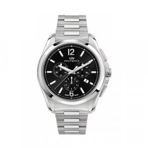 Наручные часы PHILIP WATCH R8273618003, серебряный, черный. Цвет: серебристый/черный