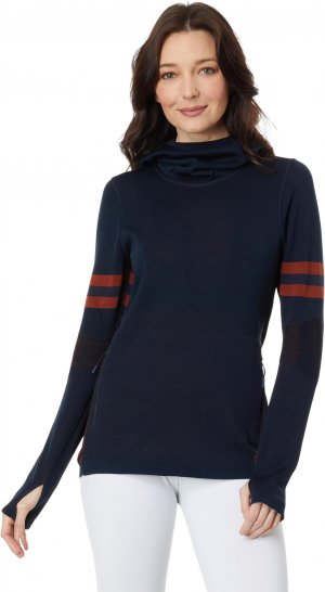 Пуловер с капюшоном Intraknit Merino Tech , цвет Deep Navy Smartwool