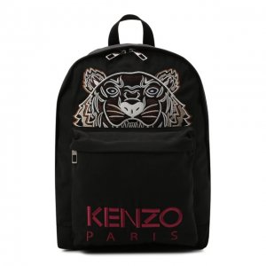 Текстильный рюкзак Kenzo. Цвет: чёрный