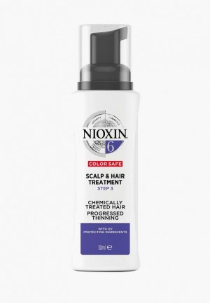Маска для волос Nioxin No.6 Scalp & Hair Treatment Step 3, 100 мл. Цвет: прозрачный