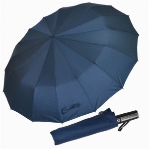 Зонт , серый, синий MIZU. Цвет: серый