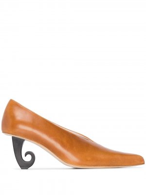 Туфли-лодочки Alda Kalda. Цвет: коричневый