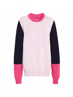 Кашемировый свитер с цветными блоками x Sofia Coppola , розовый Barrie