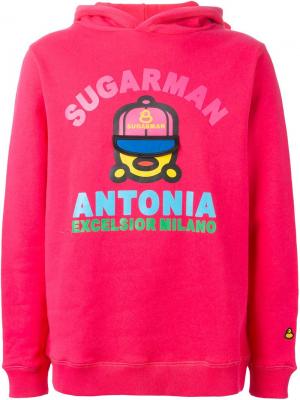 Толстовка с принтом Sugarman Excelsior X Expo. Цвет: розовый и фиолетовый