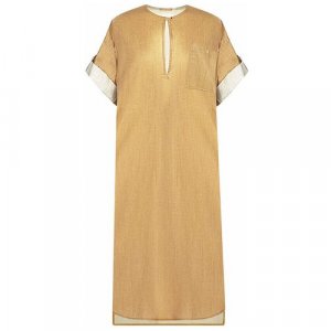 Платье от Nehera. Цвет: коричневый