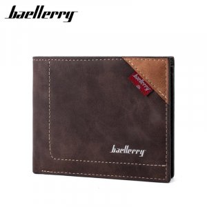Мужские модные кошельки винтажный дизайн короткий держатель для карт искусственная кожа деловой кошелек сумки денег Baellerry