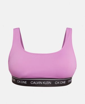 Бикини-топ , лиловый Calvin Klein