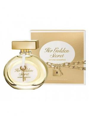 Golden Secret lady edt 50 ml ANTONIO BANDERAS. Цвет: золотистый