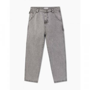 Джинсы широкие , размер 40/176, серый Gloria Jeans. Цвет: серый