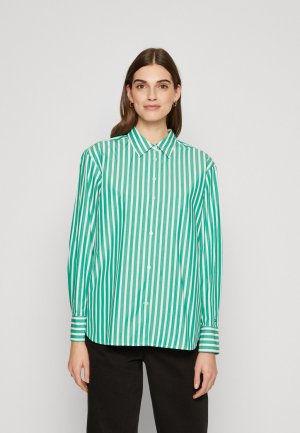 Блузка-рубашка STRIPE EASY FIT SHIRT , цвет olympic green Tommy Hilfiger