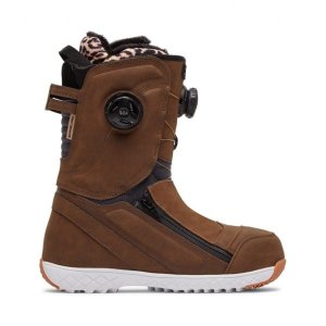 Женские Сноубордические Ботинки Boa® Mora DC Shoes. Цвет: коричневый