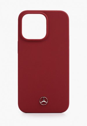 Чехол для iPhone Mercedes-Benz 13 Pro. Цвет: бордовый
