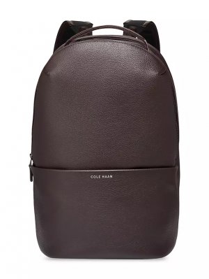 Кожаный повседневный рюкзак Triboro , цвет dark chocolate Cole Haan
