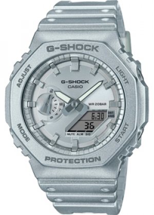 Японские наручные мужские часы GA-2100FF-8A. Коллекция G-Shock Casio