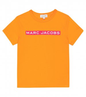 Футболка из хлопкового джерси с логотипом , оранжевый Marc Jacobs