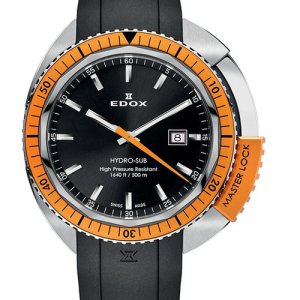 Наручные часы Hydro Sub 53200 3OCA NIN Edox. Цвет: черный