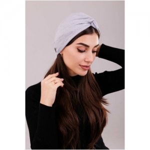 Чалма хиджаб для женщин головной убор, женская шапка бони при химиотерапии L'amour. Цвет: белый