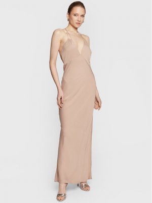 Вечернее платье стандартного кроя , бежевый Calvin Klein