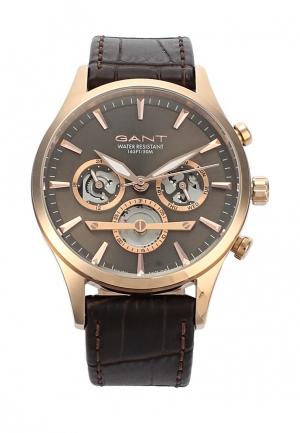 Часы Gant. Цвет: коричневый