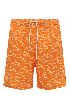 Плавки-шорты Paul&Shark. Цвет: оранжевый